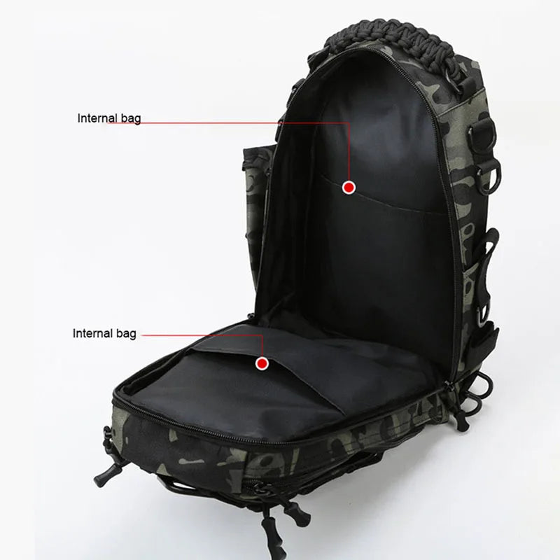 Outdoor Hiking Backpack Climbing Trekking Bag Waterproof