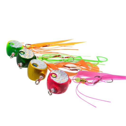 4pcs  Metal and Soft Skirt High Quality Fishing Lure - Your Best Outdoor Shop