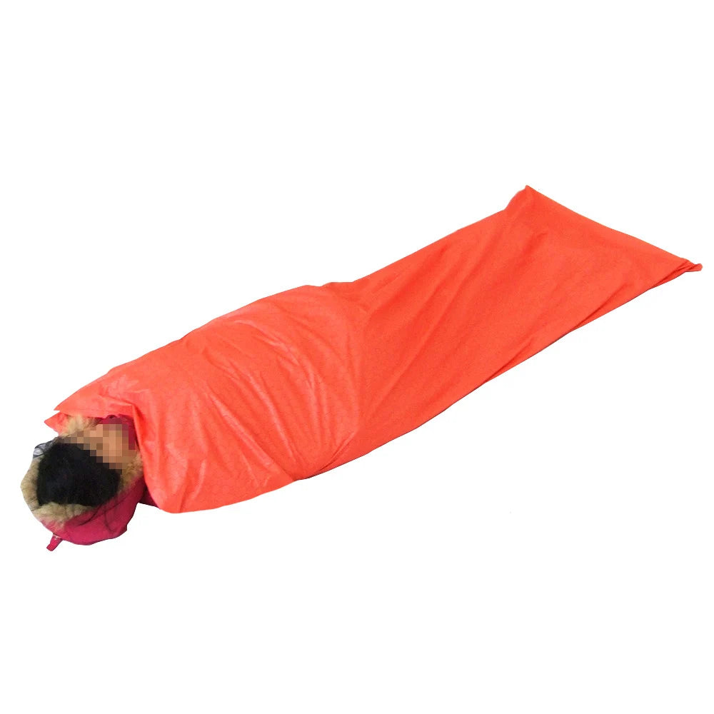 Portable Warm Single Sleeping Bag Lock Temperature