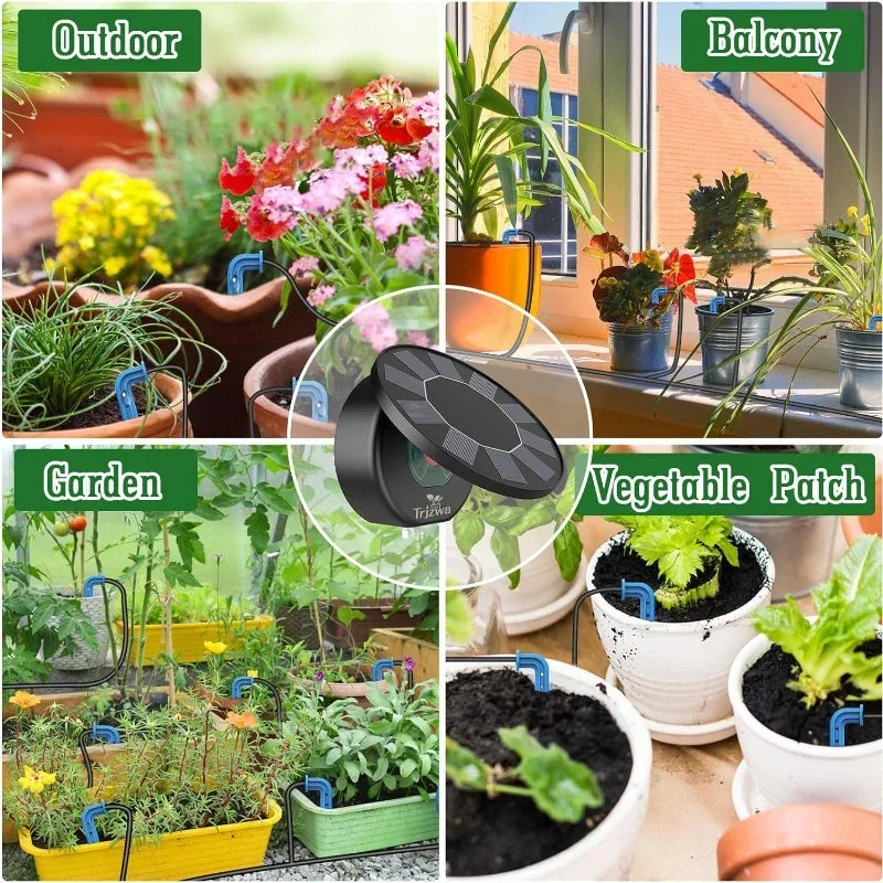 Solar Automatic Drip Irrigation System Kit DIY Irrigation System