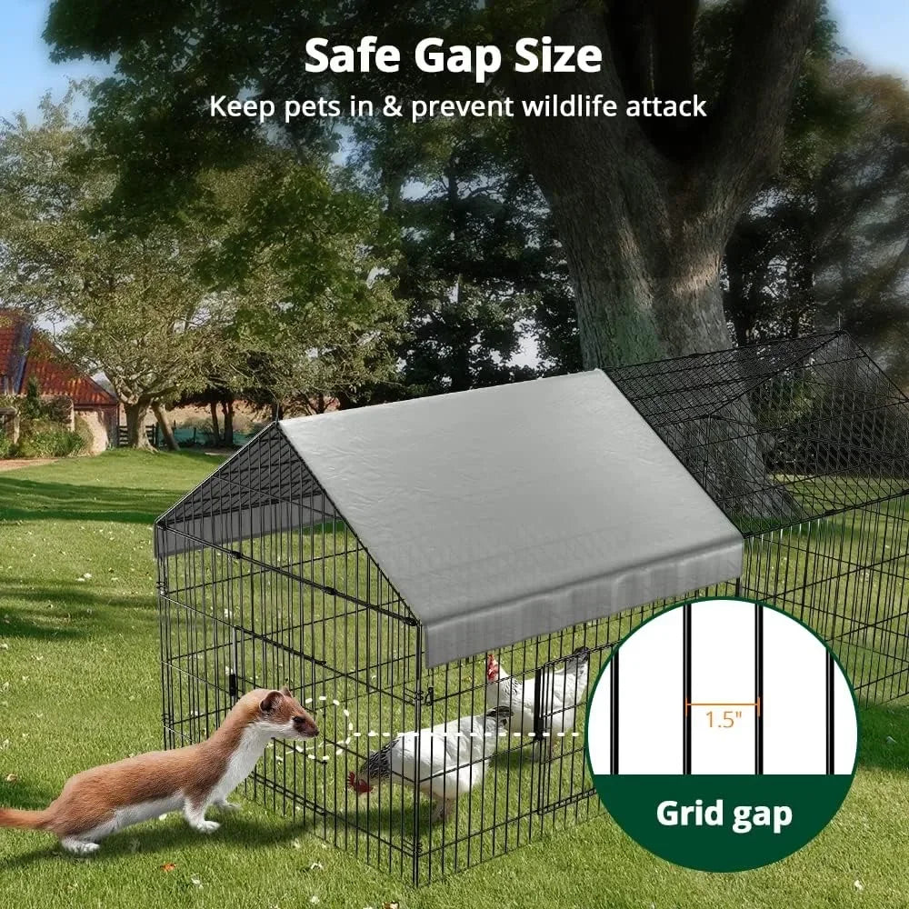 Chicken Coop for Outdoor Hens Accessories Henhouse Chicken Farm Equipment