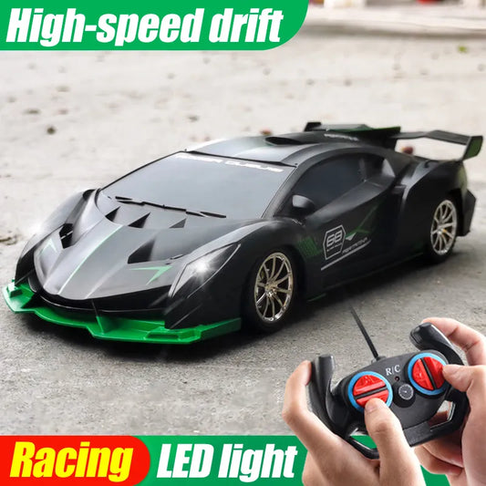 1/18 RC Car LED Light 2.4G Radio Remote Control Sports Cars - Your Best Outdoor Shop