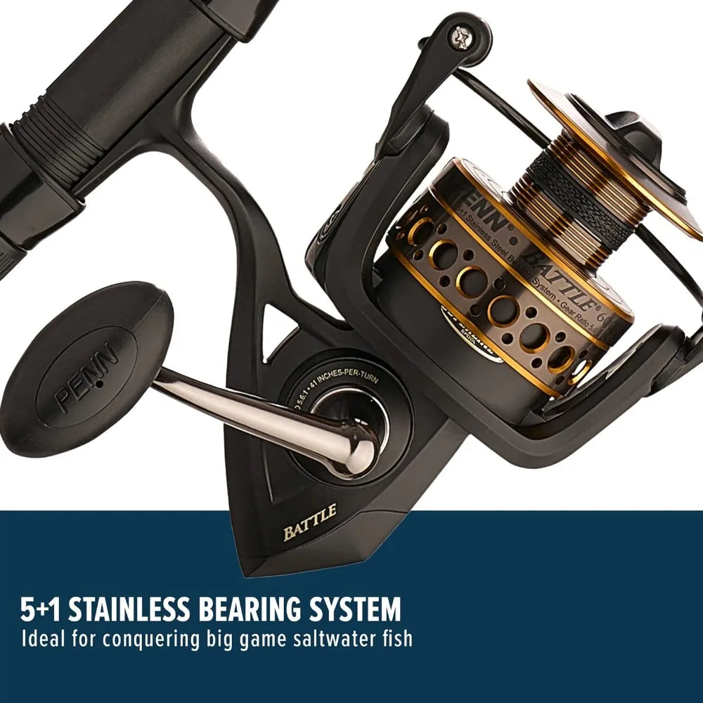 Penn Battle Spinning Reel and Fishing Rod Combo - Your Best Outdoor Shop