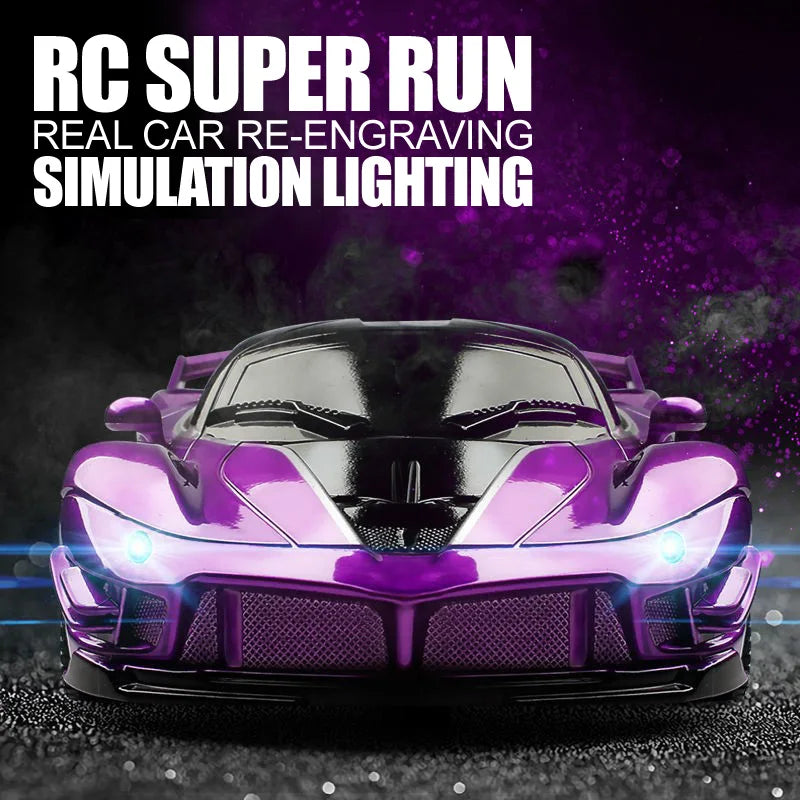 1/18 RC Car LED Light 2.4G Radio Remote Control Sports Cars - Your Best Outdoor Shop