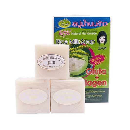 12PCS/Lot Thailand JAM Rice Milk Soap  Skin Care Products - Your Best Outdoor Shop