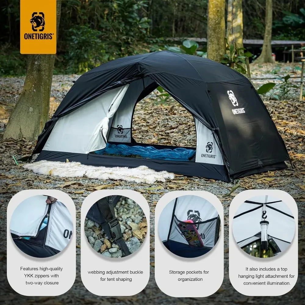 Camping Tent Backpacking 2 Person Waterproof Lightweight - Your Best Outdoor Shop