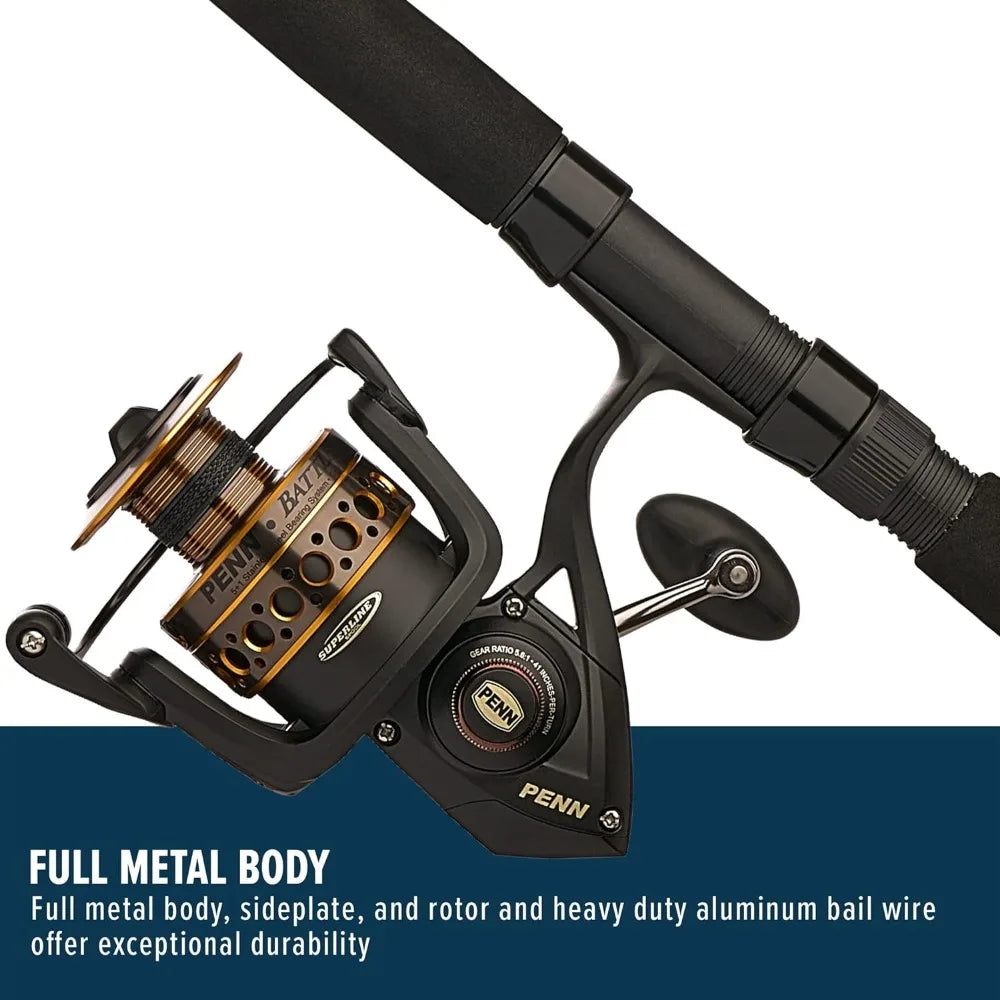 Penn Battle Spinning Reel and Fishing Rod Combo - Your Best Outdoor Shop