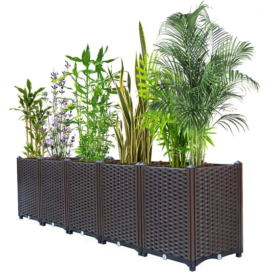 Large Planters for Outdoor Plants Raised Garden Bed Boxes - Your Best Outdoor Shop