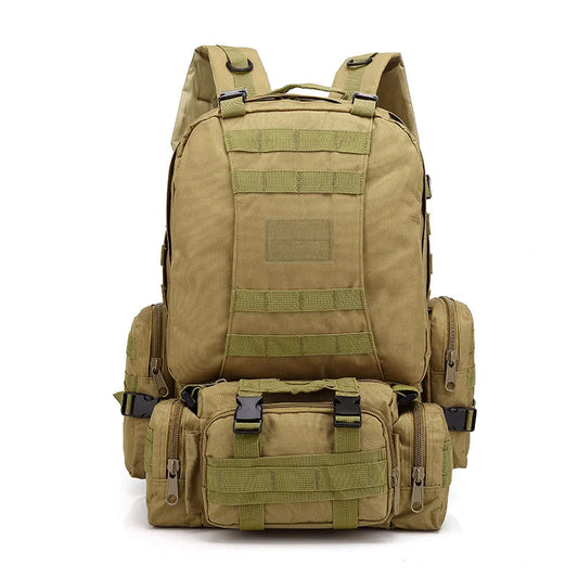 Men's Large Capacity 55L Backpack Tactical Backpack