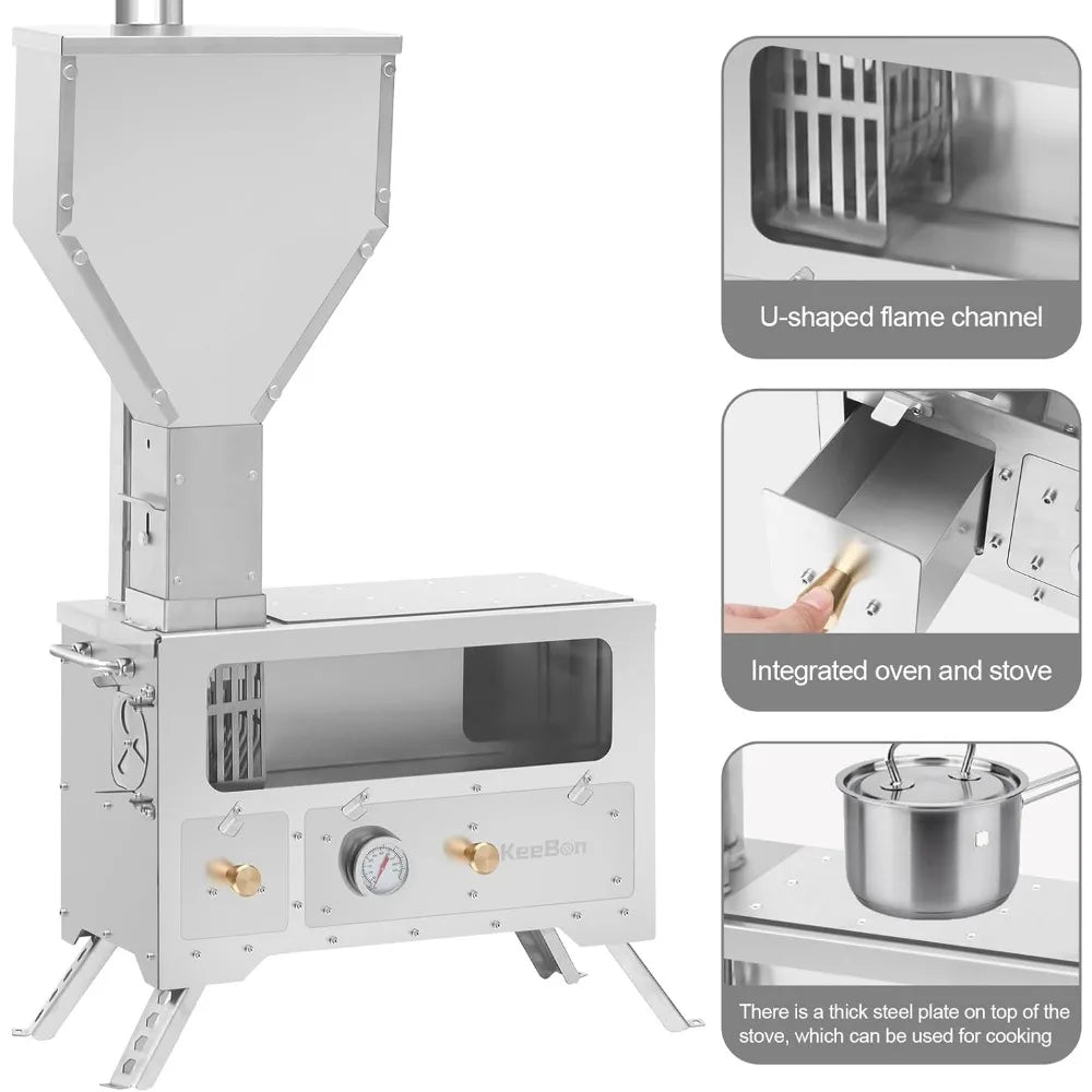 Wood Stove Camping Equipment